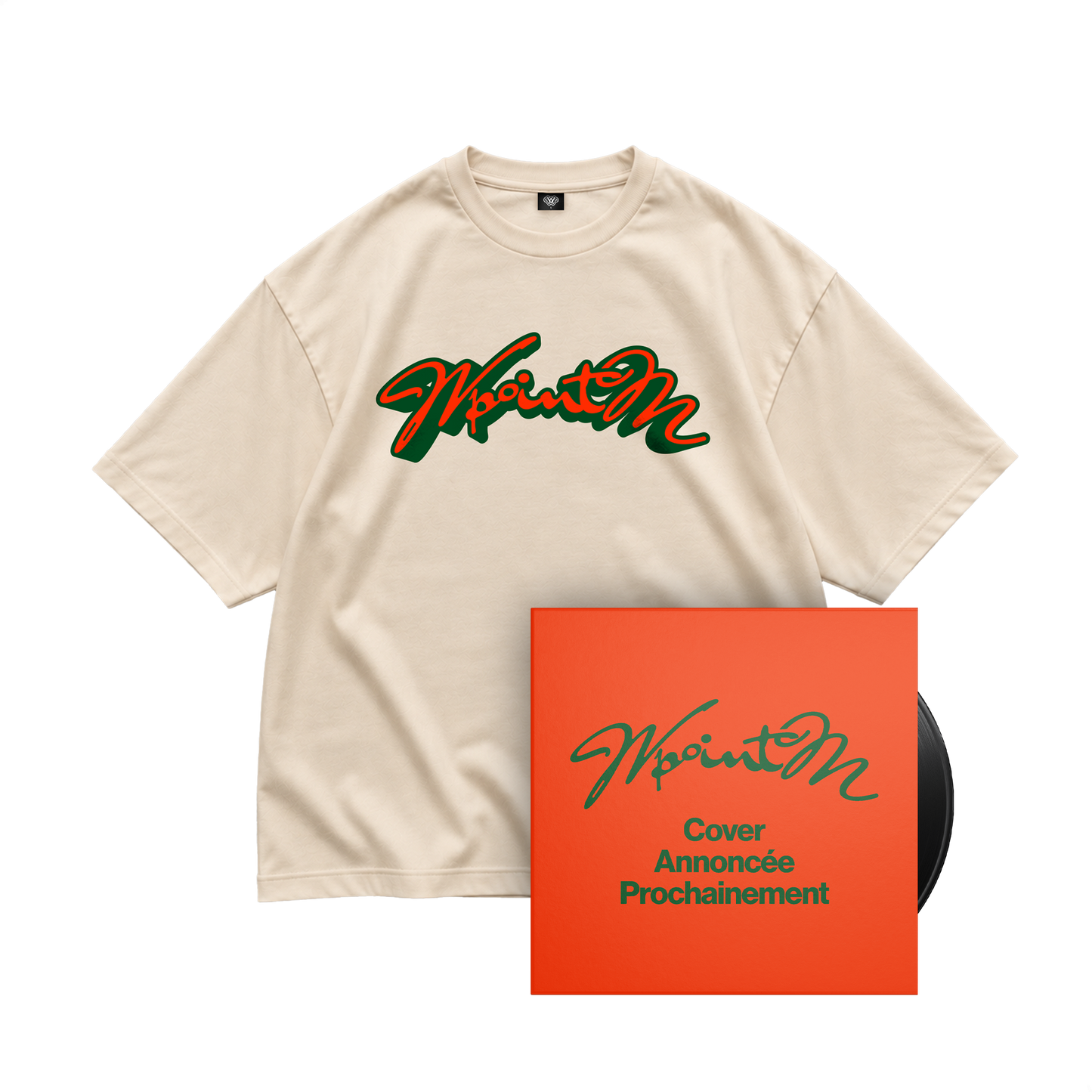 Vinyle + Tee beige WpointM