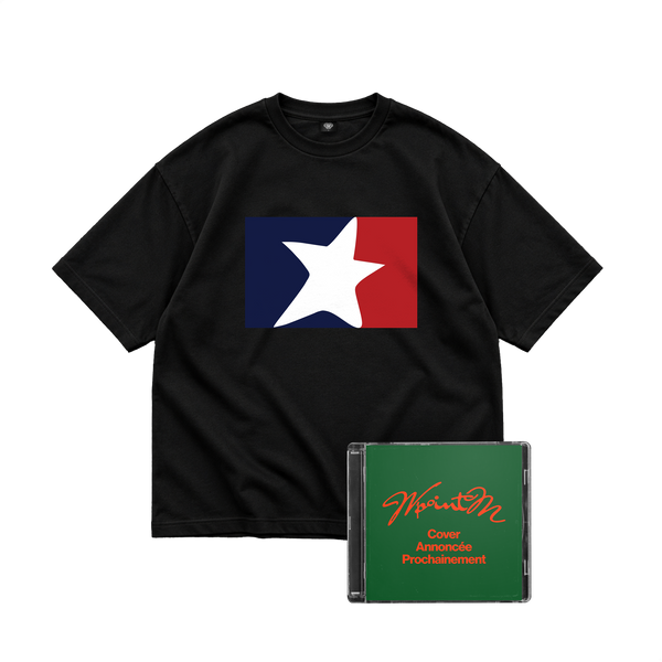 CD + Tee noir drapeau