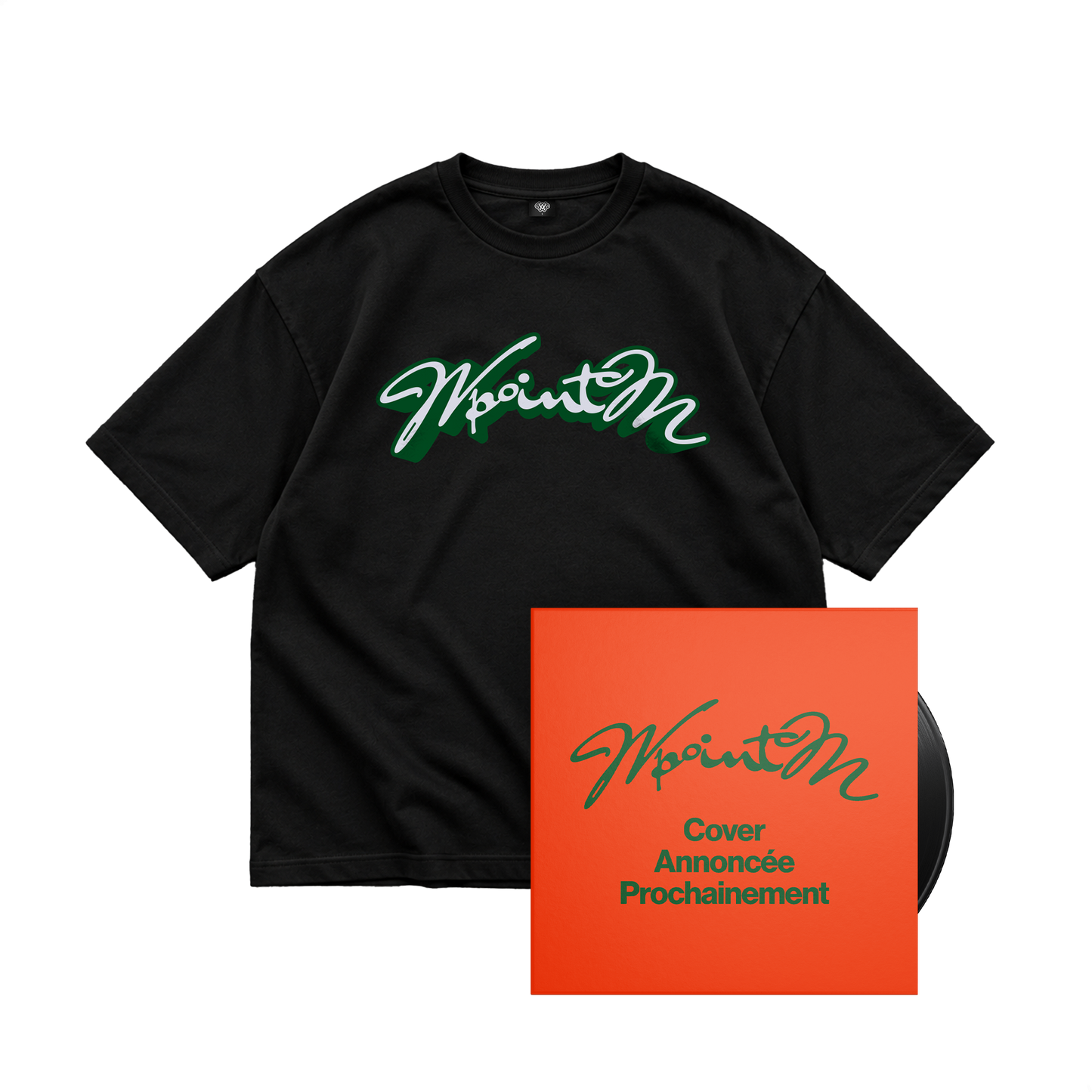 Vinyle + Tee noir WpointM